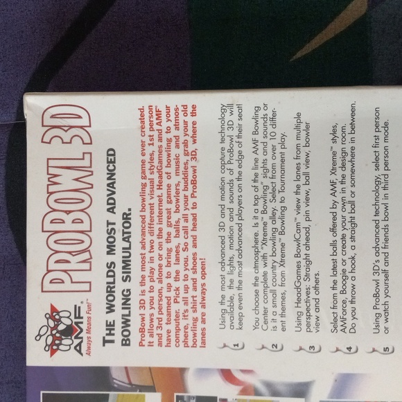 Vintage AMF ProBowl 3D Computer ๐ฅ Game ๐ฎ - Picture 10 of 11